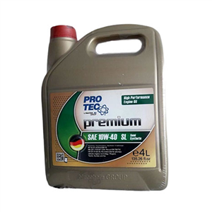 روغن موتور پروتک 10W40 چهار لیتری SL 