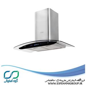 هود شومینه ای کن مدل تاچ استیل سیلور ۸۰ سانتی