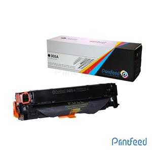 کارتریج لیزری مشکی مدل 305a طرح فابریک پرینت فید printfeed 