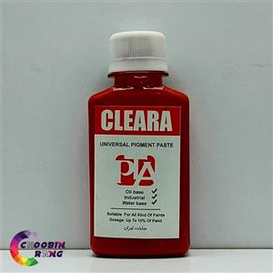 رنگ خمیری قرمز همه کاره یونیورسال کلرا cleara