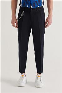 شلوار ساده پلیسه و زنجیر دار مردانه آوا Avva کد ty-91683802