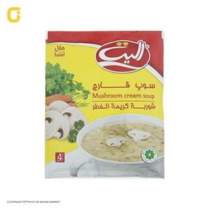 سوپ قارچ الیت 61 گرمی الیت