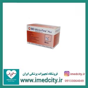 سرسوزن قلم انسولین بی دی BD MICRO FINE PLUS 6mm 