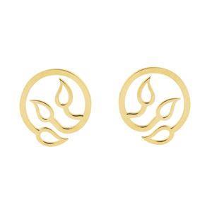 گوشواره طلا 18 عیار زنانه ماهک مدل ME0706 Maahak ME0706 Gold Earring