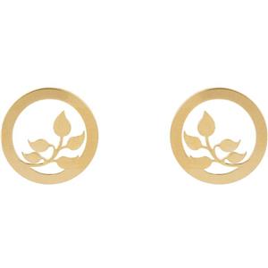 گوشواره طلا 18 عیار زنانه ماهک مدل ME0707 Maahak ME0707 Gold Earring
