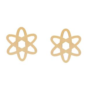 گوشواره طلا 18 عیار زنانه ماهک مدل ME0678 Maahak ME0678 Gold Earring