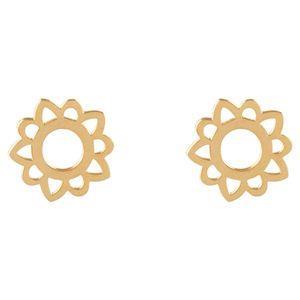 گوشواره طلا 18 عیار زنانه ماهک مدل ME0676 Maahak ME0676 Gold Earring