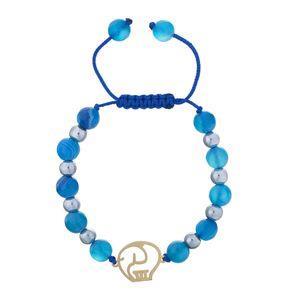 دستبند طلا 18 عیار ماهک مدل MB0617 - مایا ماهک