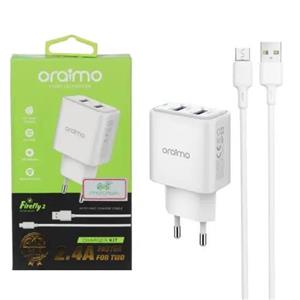 شارژر دیواری ارایمو Firefly 2 مدل OCW-E63D همراه کابل USB به Micro USB