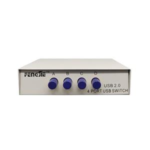 سوئیچ 4 پورت USB فنگ جی مدل FJ-lA4B-C