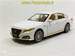 ماشین فلزی تویوتا کرون (TOYOTA CROWN) سفید 