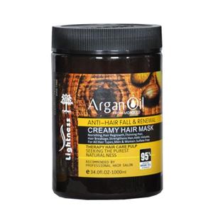 ماسک مو ارگان لایتنس حجم 1000 میل Lightness Argan Oil Hair Mask 1000ml 