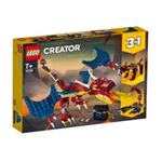 لگو سری سازنده مدل 31102 LEGO Creator Fire Dragon