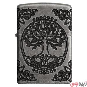 فندک زیپو مدل Zippo Tree of life design کد 29670