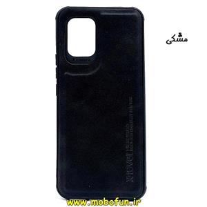 قاب گوشی Mi 10 Lite 5G شیائومی طرح چرمی ساده ایکس لول X-Level مشکی کد 12