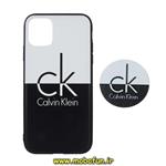 قاب گوشی iPhone 11 آیفون فانتزی برجسته طرح Calvin Klein پاپ سوکت دار کد 121