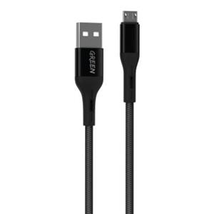 کابل شارژ USB به میکروUSB سه متری گرین لاین مدل Green lion gnbcmcbk 3m