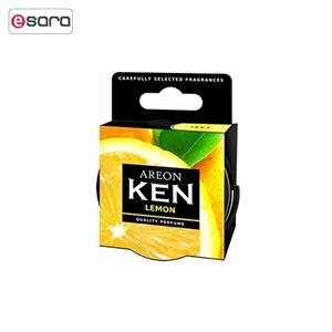 خوشبو کننده خودرو  آرئون مدل Ken با رایحه Lemon Areon Ken Lemon Car Air Freshener