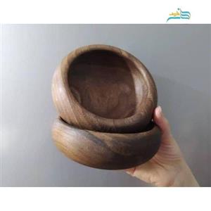 کاسه چوبی مینیمال