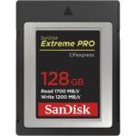 کارت حافظه SanDisk ظرفیت 128GB Extreme PRO CFexpress Card Type B SanDisk 128GB Extreme PRO CFexpress Card Type B 