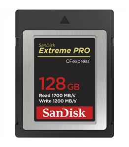 کارت حافظه SanDisk ظرفیت 128GB Extreme PRO CFexpress Card Type B SanDisk 128GB Extreme PRO CFexpress Card Type B 