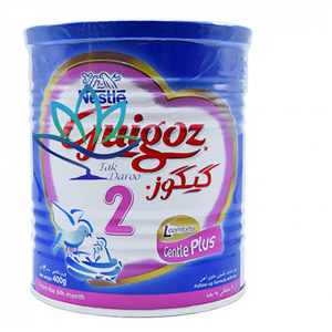 شیر خشک گیگوز 2 نستله از 6 تا 12 ماهگی 400 گرم Nestle Guigoz Milk Powder 400g 