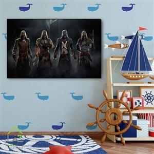 تابلو دیواری بازی assassins creed unity