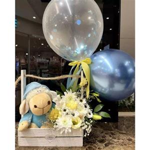دسته گل برای زایمان پسر کد 1233