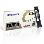 TwinMOS  AlphaPro  M.2 NVMe SSD 512GB 