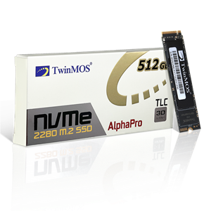 اس اس دی اینترنال تویین موس مدل AlphaPro ظرفیت 512 گیگابایت TwinMOS  AlphaPro  M.2 NVMe SSD 512GB 