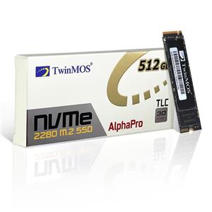 اس اس دی اینترنال تویین موس مدل AlphaPro ظرفیت 512 گیگابایت TwinMOS  AlphaPro  M.2 NVMe SSD 512GB 