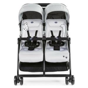 کالسکه نقره ای دوقلو فوق سبک چیکو مدل  Boze Ohlala 2