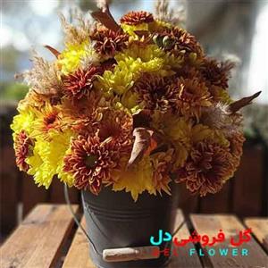 سبد گل کوچک کد2068