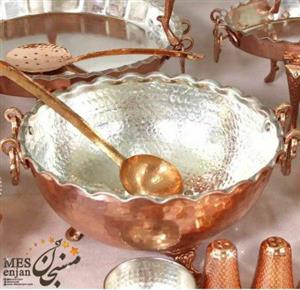 سرویس پذیرایی 18 نفره مسی