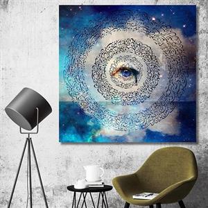 تابلو دیجیتال آرت طرح معشوق کد 2929