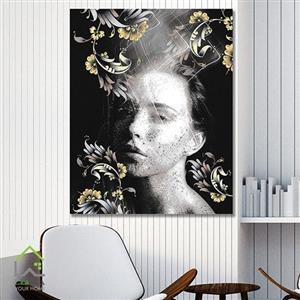 تابلو دیجیتال آرت طرح رخ کد 2891