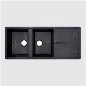 سینک گرانیتی کلایبرگ مدل S162 توکار مشکی