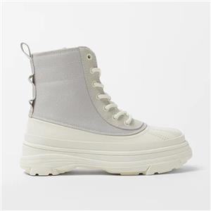 نیم بوت  سفید کوهستانی زارا مدل بندی