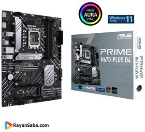مادربرد ASUS مدل PRIME H670 PLUS D4