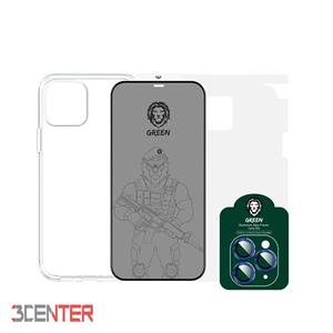 پک 4 عددی گرین Green 4 in 1 360° Privacy Protection Pack Iphone 12 pro max