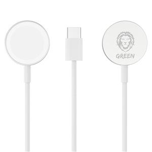 کابل شارژ اپل واچ گرین Green Lion Magnetic Iwatch Type-c