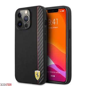 قاب اورجینال چرمی CG Mobile Leather Case Ferrari Iphone 13pro کد 5590