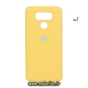 قاب گوشی LG G6 ال جی سیلیکونی زیر بسته Soft زرد پک دار کد 3