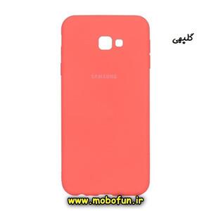 قاب گوشی Galaxy J4 Plus / J415 سامسونگ سیلیکونی زیر بسته Soft گلبهی پک دار کد 31