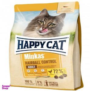غذای خشک گربه هپی کت مدل Hairball Control وزن 10 کیلوگرم