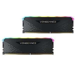 رم CORSAIR VENGEANCE RGB RS 32GBx2 3200MHz CL16 Ram Corsair 32GB Vengeance RS RGB  DDR4 3200 CL16 DUAL