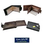 کیف پول مردانه دو برگ مگنتی طرح Armani آرمانی HKF-020