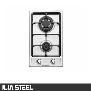اجاق گاز توکار 2 شعله ایلیا استیل مدل S 201