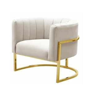 مبل پایه استیل تک نفره مدرن مدل فلور