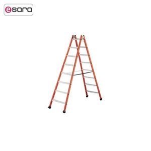 نردبان شانزده پله عایق برق توبسکا کومابی مدل 04255008 Tubesca Comabi 04255008 Step Ladder 16 Steps